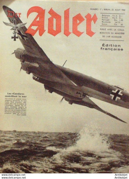 Revue Der Adler Ww2 1942 # 17