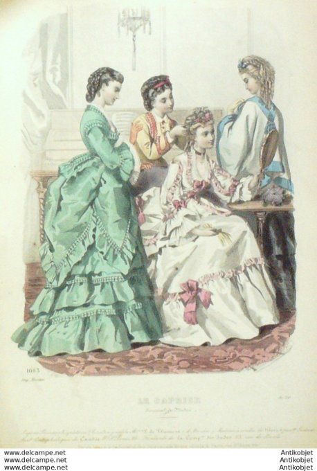 Le Caprice 1875 # 1083 (Maison Plumeul)