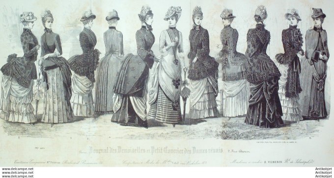 Journal des Demoiselles & Dames réunis 1882 # 4462