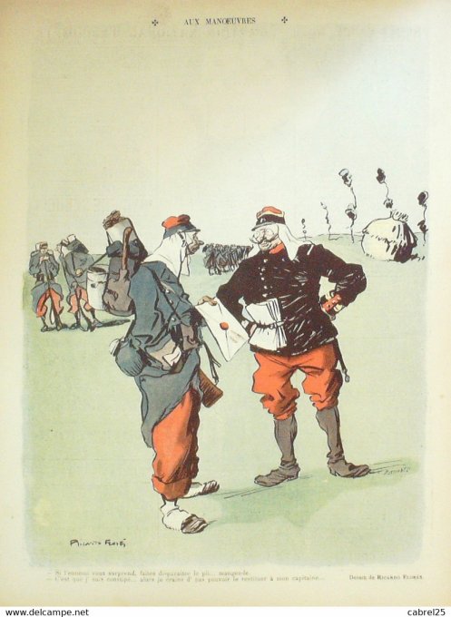Le Rire 1904 n° 89 Florès Hermann Carlègle Léandre Ham Delaw
