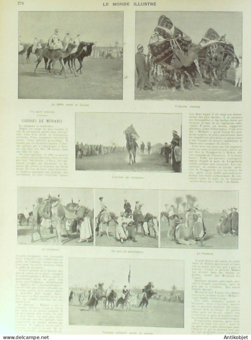 Le Monde illustré 1903 n°2399 Chambray (37) Rouen (76) Ferté-Vidame (61) Whitaker Wright