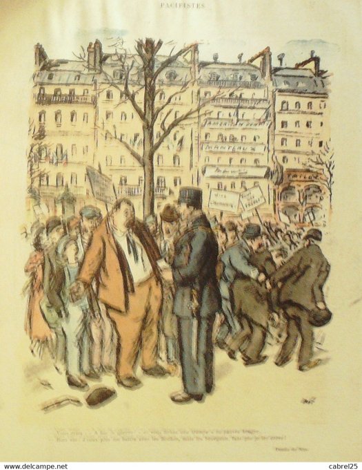 Le Rire 1919 n° 18 Jeanniot Nob Hautot Jouenne Falké Roussau
