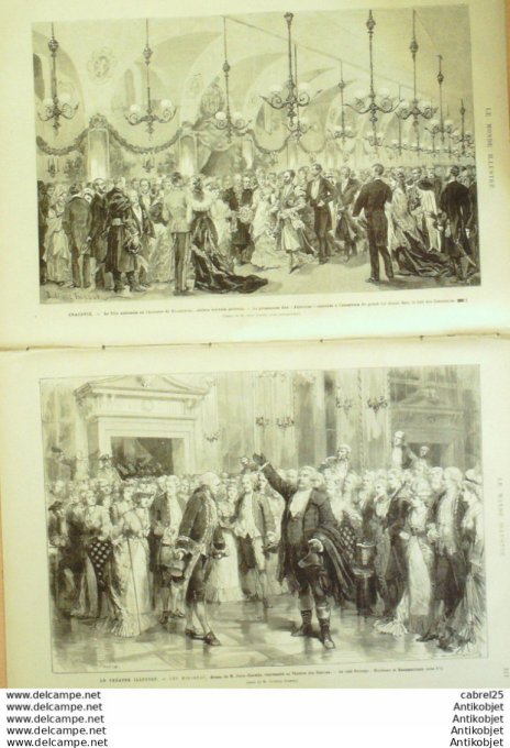 Le Monde illustré 1879 n°1181 Suisse Penthaz Espagne Murcie Barrio De San Benito Boz Negra Cracovie 