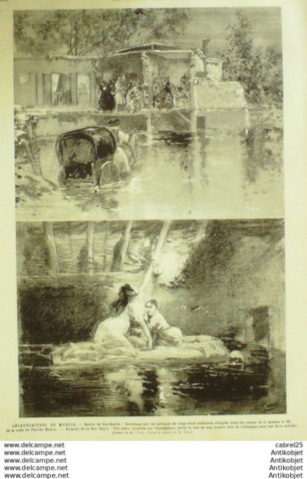 Le Monde illustré 1879 n°1181 Suisse Penthaz Espagne Murcie Barrio De San Benito Boz Negra Cracovie 