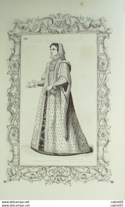 Italie BRESCIA Noble dame 1859