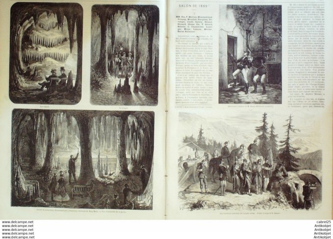 Le Monde illustré 1868 n°636 Pays-Bas Iserlohm Berg Mark Espagne Madrid Races Canines & Felines