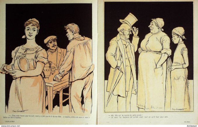 L'Assiette au beurre 1903 # 128 Aux champs Eugene Courbon