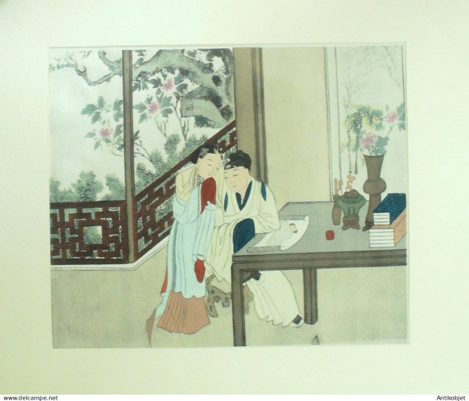 Estampe Chinoise scène érotique 27