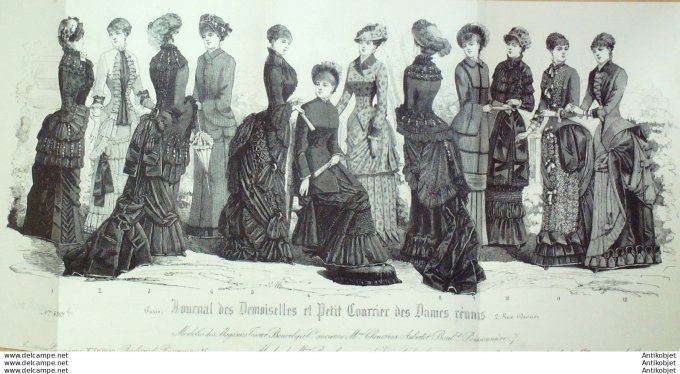 Journal des Demoiselles & Dames réunis 1881 # 4362