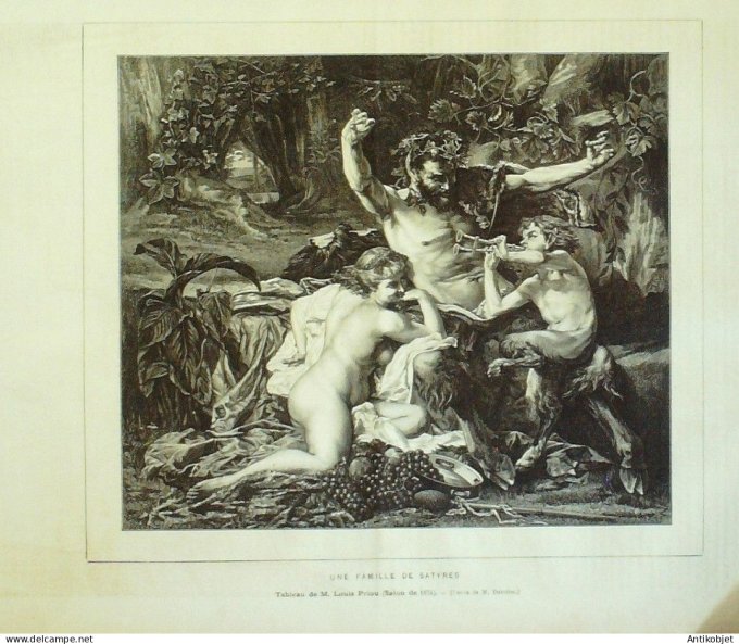 Le Monde illustré 1874 n°933 Italie San Remo Dieppe (76) Corot
