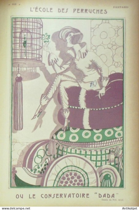 Fantasio 346 1921 Rab Milliere Martin Herouard Mirande Gerbault Vallee