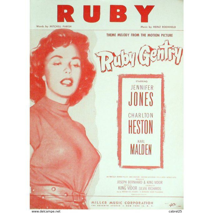GENTY RUBY-JENNIFER JONES-1952