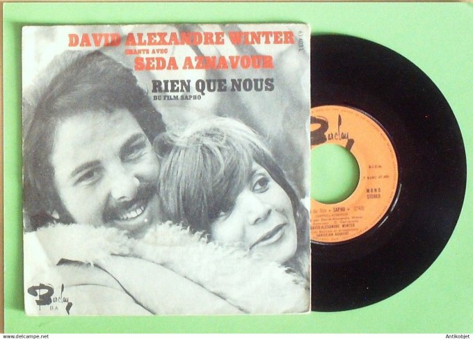 Sapho Film 45T SP David Alexandre Winter 1970