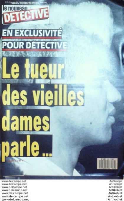 Détective 1988 # 274 Dijon Vesoul Bollène St-Gilles-Croix-de-Vie Villeneuve-les-Avignon Perpignan
