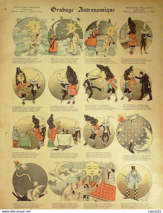 Grabuge Astronomique  (Pellerin d'epinal) Hennault Henry