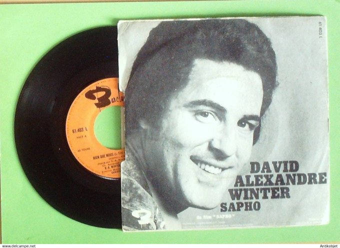 Sapho Film 45T SP David Alexandre Winter 1970