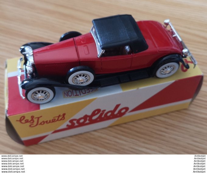 Duesenberg J Spider 1935 Solido Hachette 1:43