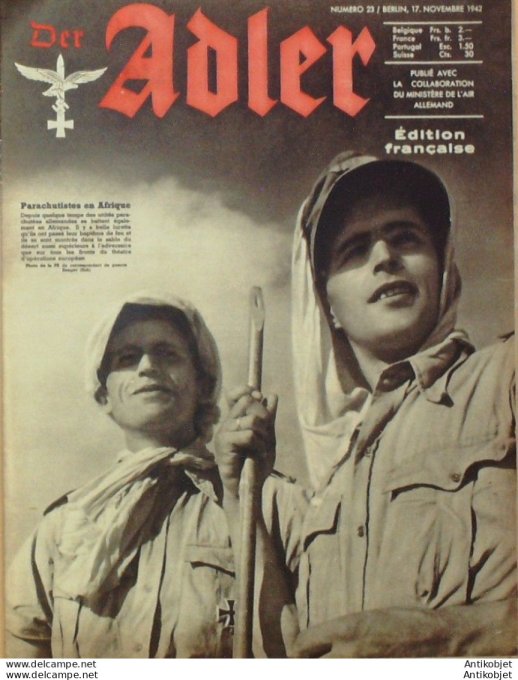 Revue Der Adler Ww2 1942 # 23
