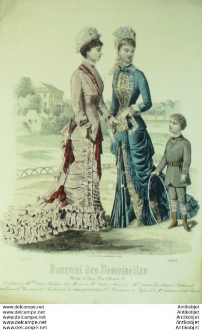 Journal de Demoiselles 1879 # 4214 (Maison Vidal)