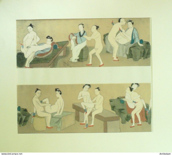 Estampe Chinoise scène érotique 28