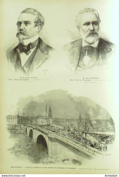 Le Monde illustré 1884 n°1447 Saint-Malo (35) Saint-Casimir Angleterre Londres sacre Charles V