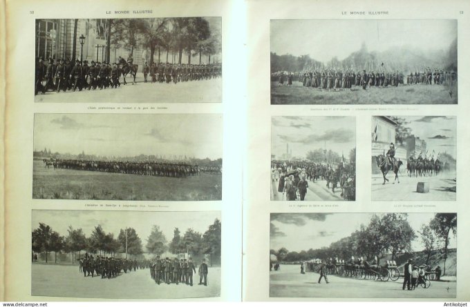 Le Monde illustré 1902 n°2364 Ile de Sein (29) Ecole centrale Balfour Siam Prince Ceylan Albi (81)