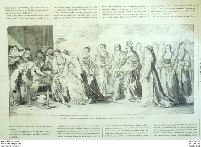 Le Monde illustré 1865 n°414 Algérie El Kreder Oran Moghrar El Tatani San Pedro Hyeres (83)
