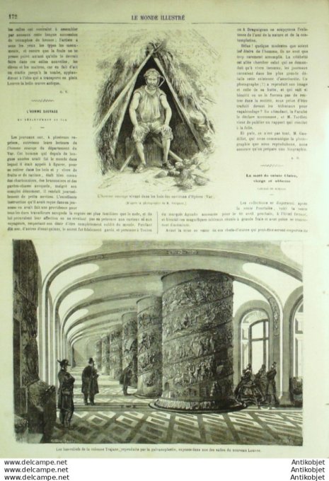 Le Monde illustré 1865 n°414 Algérie El Kreder Oran Moghrar El Tatani San Pedro Hyeres (83)