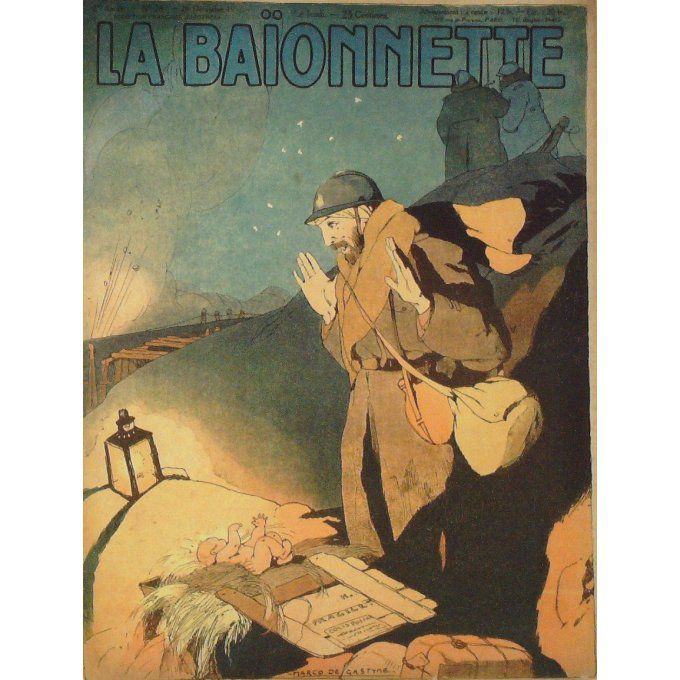 La Baionnette 1916 n°078 (Les étrennes) GASTYNE BRANLY WEGENER ORDNER LEONNEC