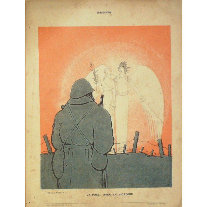 La Baionnette 1916 n°078 (Les étrennes) GASTYNE BRANLY WEGENER ORDNER LEONNEC