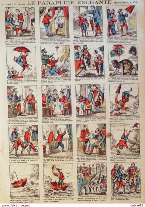 Le Parapluie Enchante (Pellerin d'epinal)