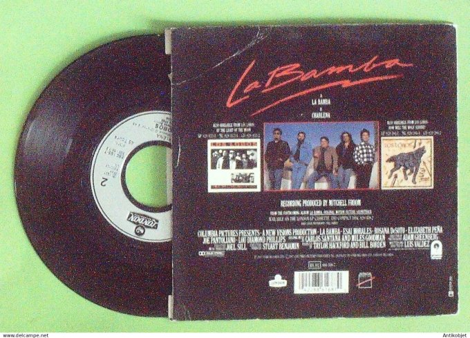 La Bamba Film 45T SP Los Lobos 1987