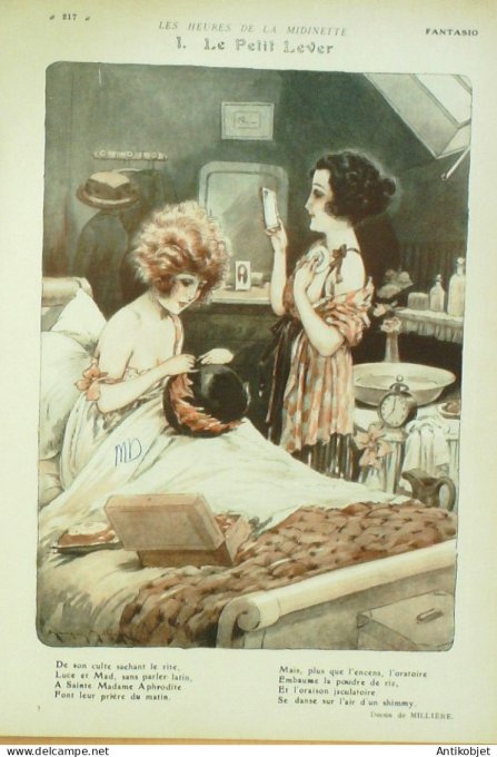 Fantasio 356 1921 Del Marle Milliere Miarko Jane St-Bonnet Reb Mirande