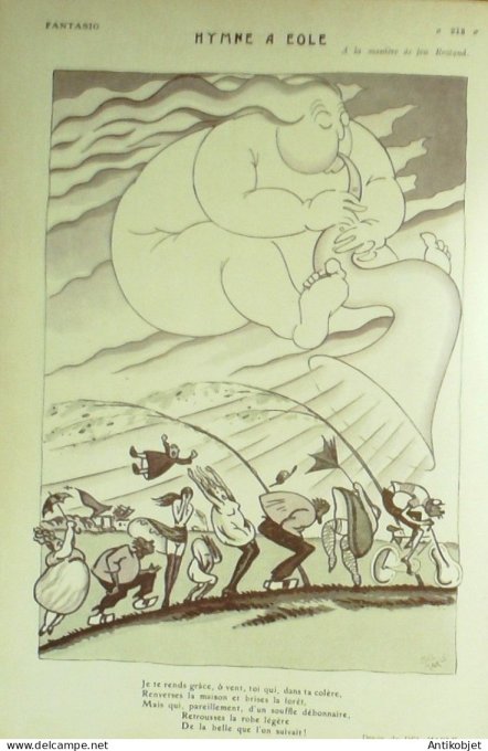 Fantasio 356 1921 Del Marle Milliere Miarko Jane St-Bonnet Reb Mirande