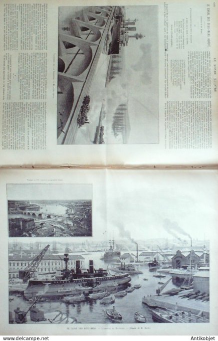 Le Monde illustré 1899 n°2225 Afrique-Sud Tom-Long Dundee Boers Toulouse (31) Agen (47)