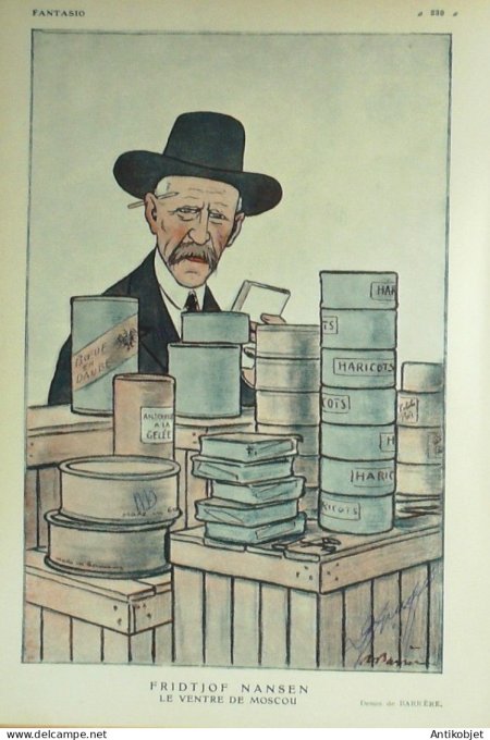 Fantasio 356 1921 Del Marle Milliere Miarko Jane St-Bonnet Reb Mirande