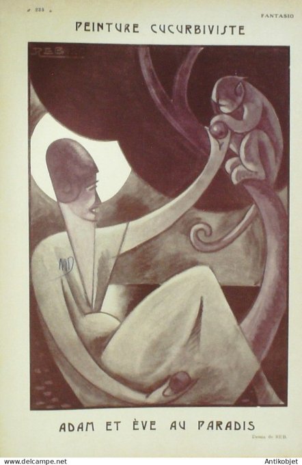 Fantasio 356 1921 Del Marle Milliere Miarko Jane St-Bonnet Reb Mirande