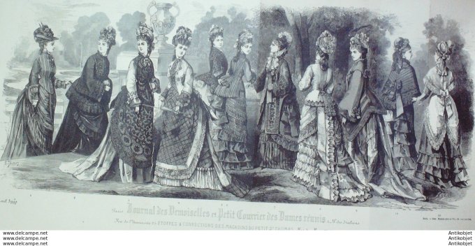Journal des Demoiselles & Dames réunis 1874 # 3992