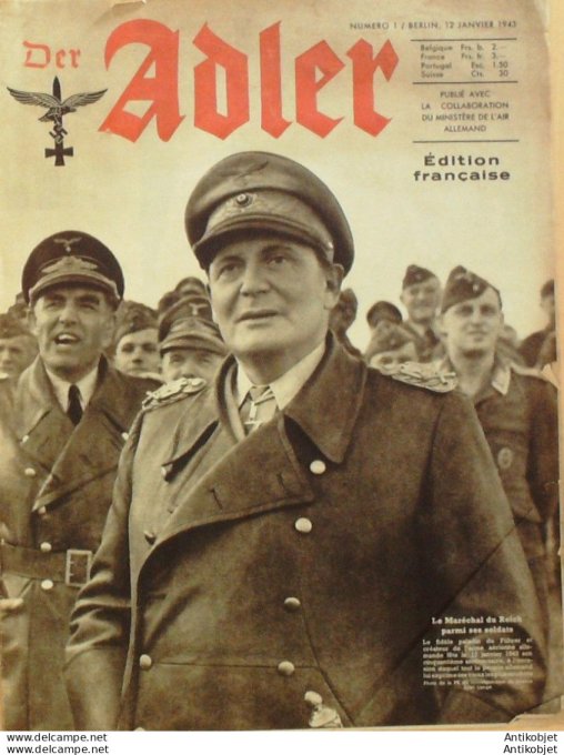 Revue Der Adler Ww2 1943 # 01