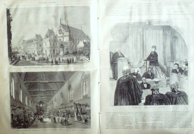 L'Univers illustré 1870 # 791 Italie Rome Basilique Pologne Cracovie Hongrie uniformes Honveds