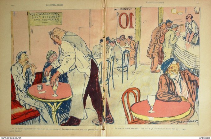 L'Assiette au beurre 1910 # 496 Tout renchérit Grandjouan