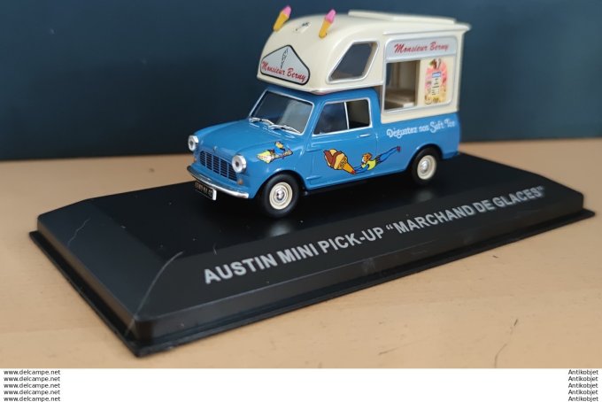 Austin mini Pick-Up Marchand de glaces Altaya 1:43