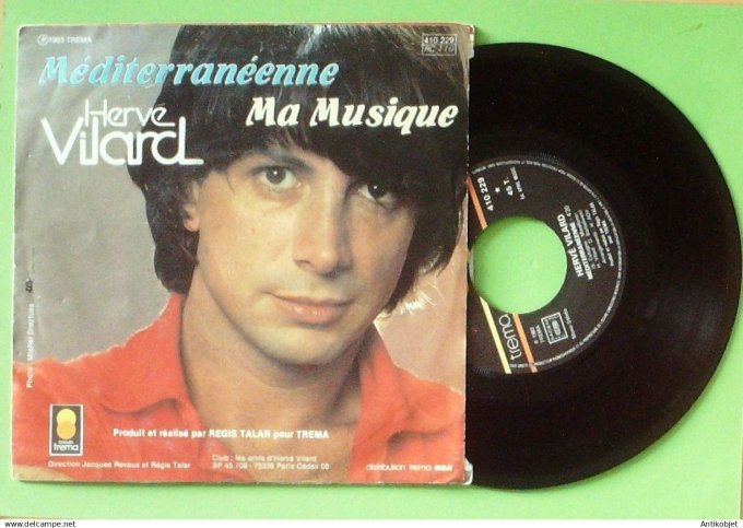 Vilard Hervé 45T SP Méditerranéenne 1983