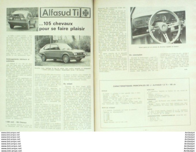 R.T Automobile Renault 20 & Trafic Lancia Beta & Trevi   # 429
