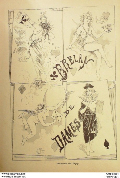 Gil Blas 1900 n°03 DUBUT de LAFOREST G.DARGYL HYP WILLIAM SALABERT