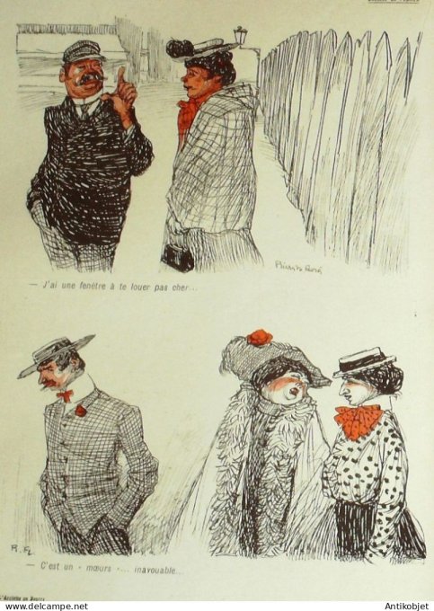 L'Assiette au beurre 1903 # 113 La Police II Willette Galanis Fourment