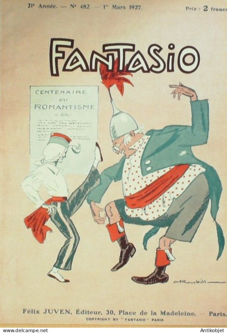 Fantasio 482 1927 Boucher Giffey Judge Bernard Dresa Vallet Gerbault