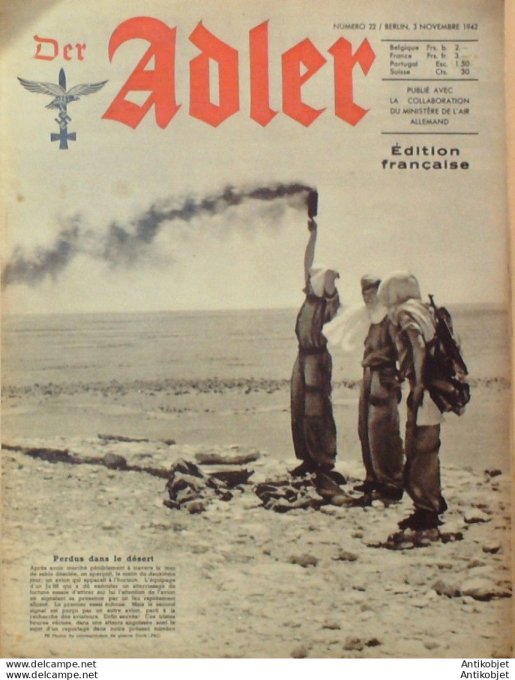 Revue Der Adler Ww2 1942 # 22