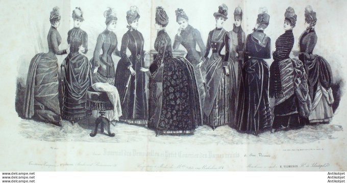 Journal des Demoiselles & Dames réunis 1883 # 4492