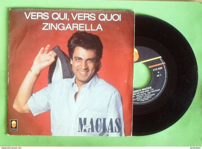 Macias Enrico 45T SP Zingarella 1988